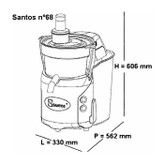 سانتوس 68 آبمیوه گیری حرفه ای فرانسه